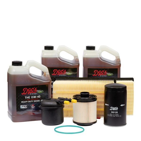 Doc's Ford 6.7L Powerstroke 15W-40 Full Synthetic Oil + Filter Maintenance Kit 2011-2016 brand_Hot Shot's Gallons 3