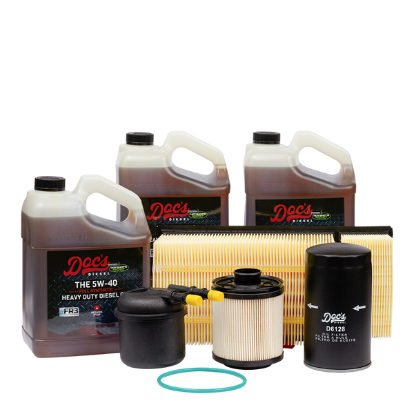 Doc's Ford 6.7L Powerstroke 5W-40 Full Synthetic Oil + Filter Maintenance Kit 2011-2016 brand_Hot Shot's Gallons 3