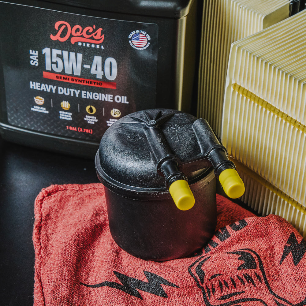 Doc's Diesel Ford 6.7L Powerstroke 15W-40 SEMI Synthetic Oil + Filter Maintenance Kit 2011-2016 brand_Doc's Diesel