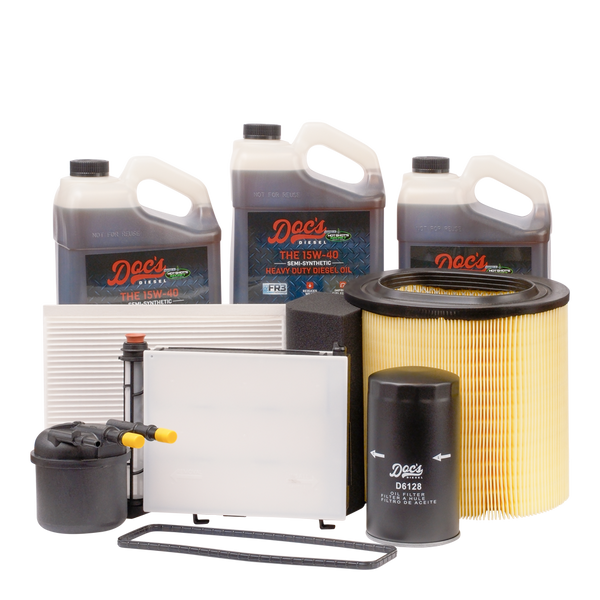 Doc's Ford 6.7L Powerstroke 15W-40 SEMI Synthetic Oil + Filter Maintenance Kit 2017-2019 brand_Hot Shot's Gallons 3