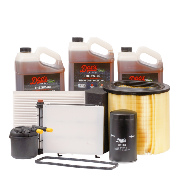 Doc's Ford 6.7L Powerstroke 5W-40 Full Synthetic Oil + Filter Maintenance Kit 2017-2019 brand_Hot Shot's Gallons 3