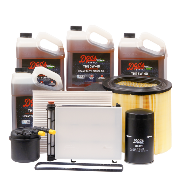 Doc's Ford 6.7L Powerstroke 5W-40 Full Synthetic Oil + Filter Maintenance Kit 2017-2019 brand_Hot Shot's Gallons 4