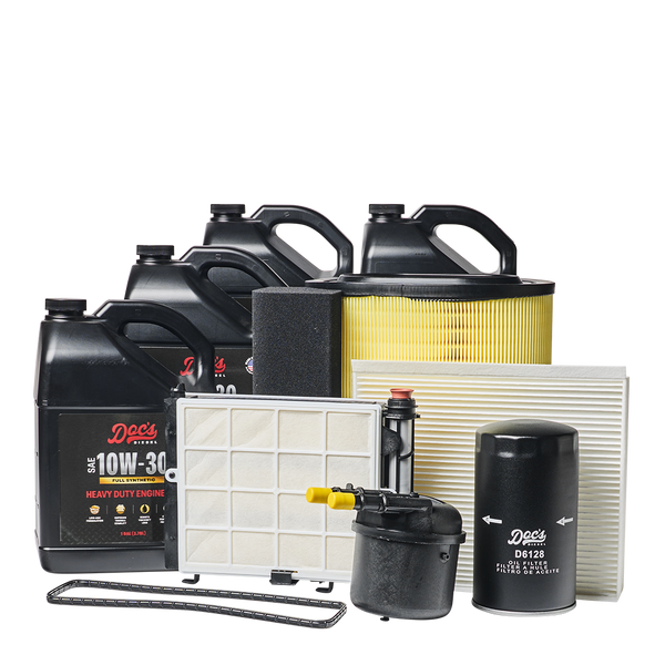 Doc's Diesel Ford 6.7L Powerstroke 10W-30 Full Synthetic Oil + Filter Maintenance Kit 2017-2019 brand_Doc's Diesel Gallons 4