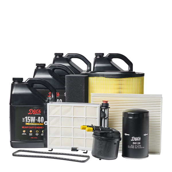 Doc's Diesel Ford 6.7L Powerstroke 15W-40 Full Synthetic Oil + Filter Maintenance Kit 2017-2019 brand_Doc's Diesel Gallons 4