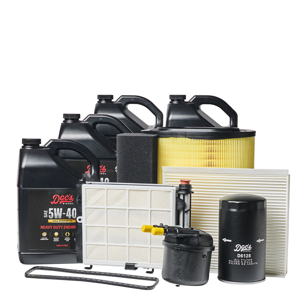 Doc's Diesel Ford 6.7L Powerstroke 5W-40 Full Synthetic Oil + Filter Maintenance Kit 2017-2019 brand_Doc's Diesel Gallons 4