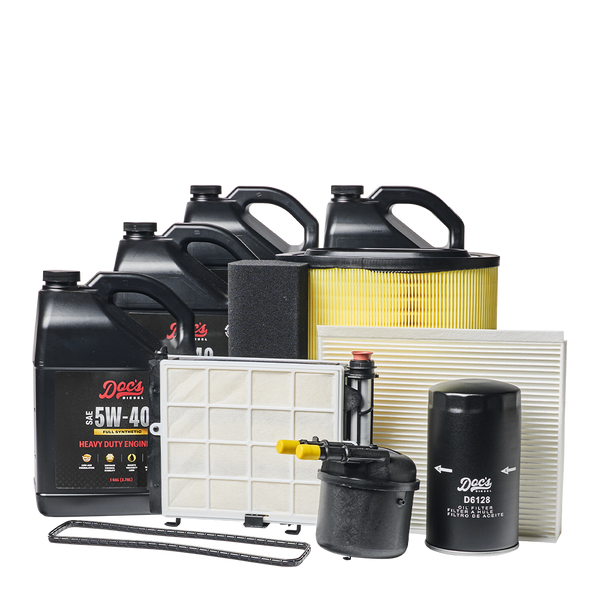 Doc's Diesel Ford 6.7L Powerstroke 5W-40 Full Synthetic Oil + Filter Maintenance Kit 2017-2019 brand_Doc's Diesel Gallons 4