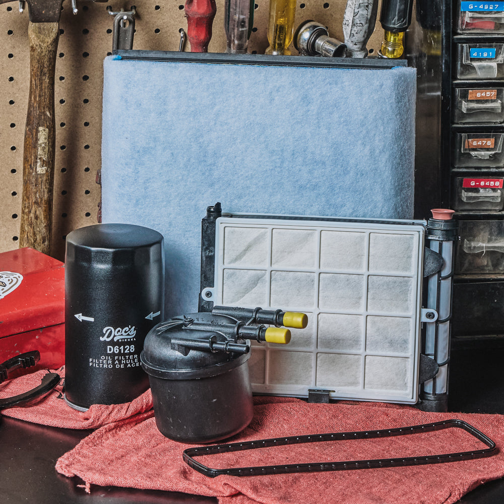 Doc's Diesel Ford 6.7L Powerstroke Filter Set 2020-2025 Lifestyle