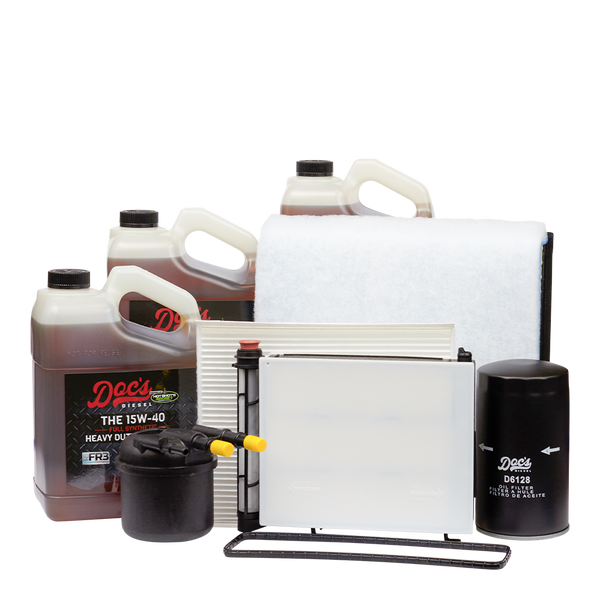 Doc's Ford 6.7L Powerstroke 15W-40 Full Synthetic Oil + Filter Maintenance Kit 2020-2025 3 Gallons