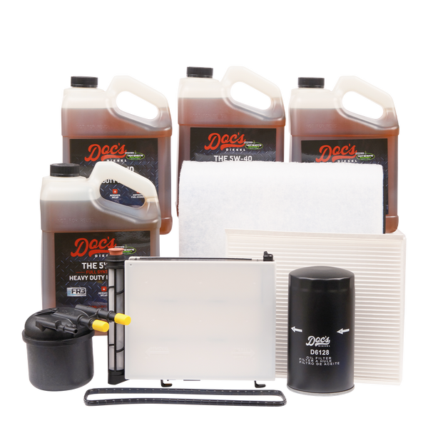 Doc's Ford 6.7L Powerstroke 5W-40 Full Synthetic Oil + Filter Maintenance Kit 2020-2025 brand_Hot Shot's Gallons 4