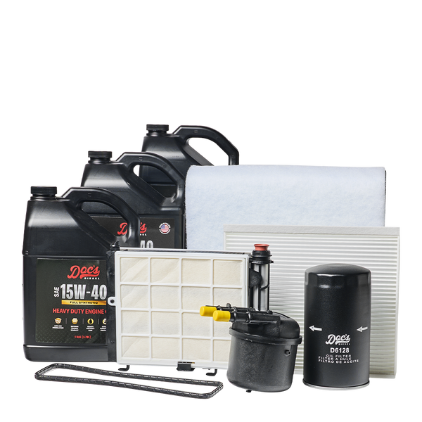 Doc's Diesel Ford 6.7L Powerstroke 15W-40 Full Synthetic Oil + Filter Maintenance Kit 2020-2025 brand_Doc's Diesel Gallons 3