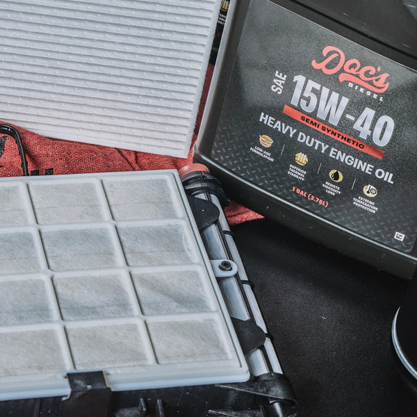 Doc's Diesel Ford 6.7L Powerstroke 15W-40 SEMI Synthetic Oil + Filter Maintenance Kit 2020-2025 brand_Doc's Diesel