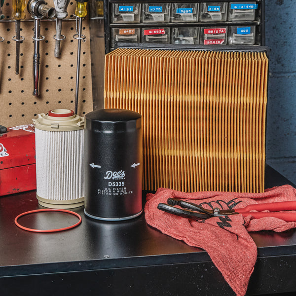 Doc's Diesel Dodge RAM 6.7L Cummins Filter Set 2007-2009 Lifestyle