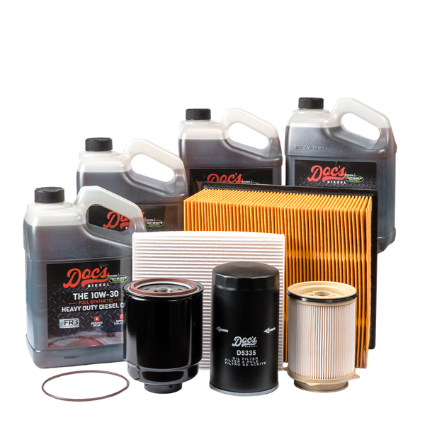 Doc's Diesel RAM 6.7L Cummins 10W-30 Full Synthetic Oil + Filter Maintenance Kit 2013-2018 4 Gallons