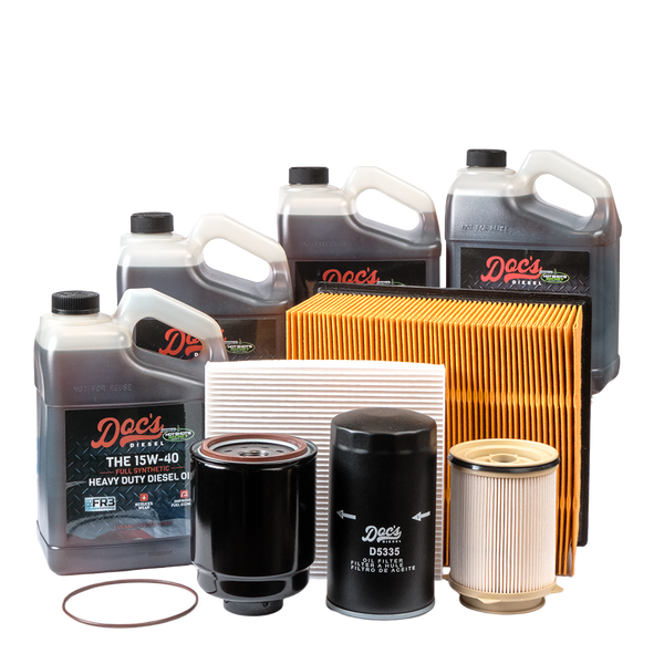 Doc's Diesel RAM 6.7L Cummins 15W-40 Full Synthetic Oil + Filter Maintenance Kit 2013-2018 4 Gallons