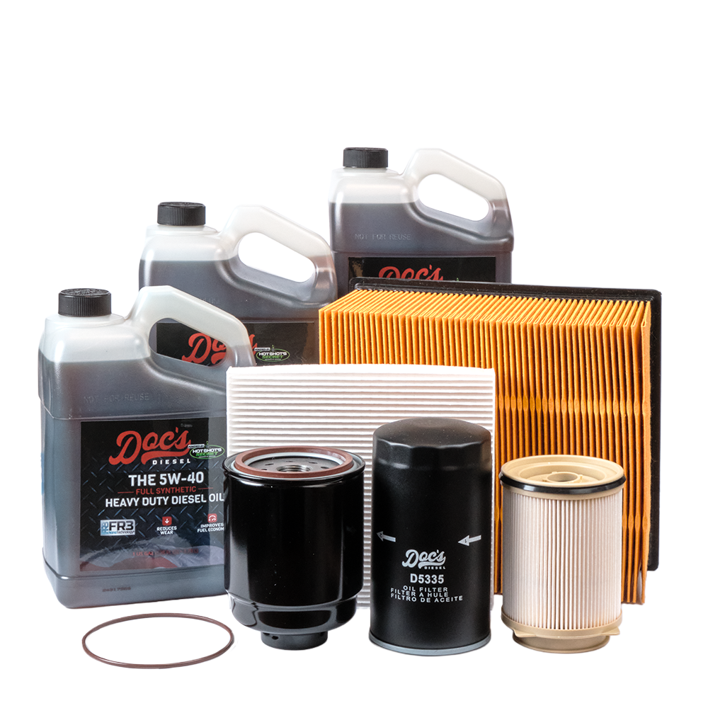 Doc's Diesel RAM 6.7L Cummins 5W-40 Full Synthetic Oil + Filter Maintenance Kit 2013-2018 3 Gallons