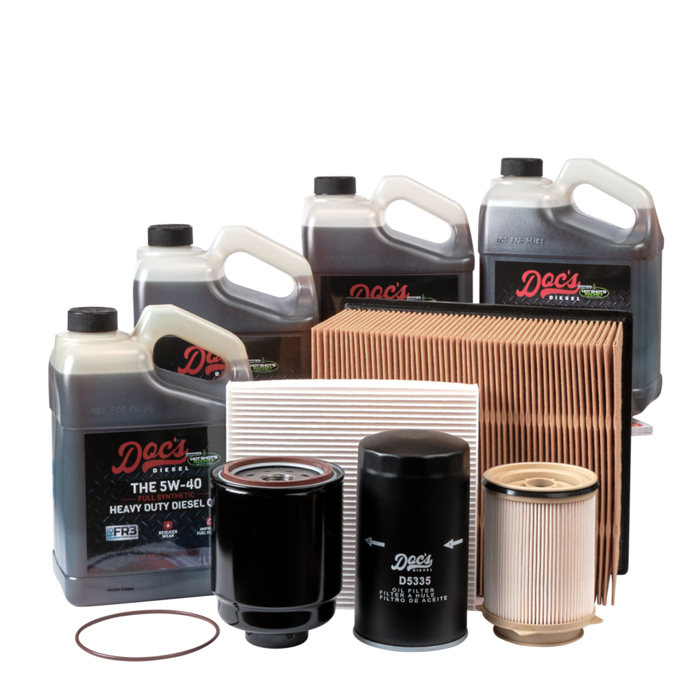Doc's Diesel RAM 6.7L Cummins 5W-40 Full Synthetic Oil + Filter Maintenance Kit 2013-2018