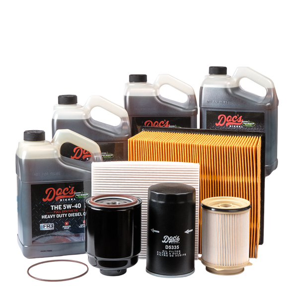 Doc's Diesel RAM 6.7L Cummins 5W-40 Full Synthetic Oil + Filter Maintenance Kit 2013-2018 4 Gallons