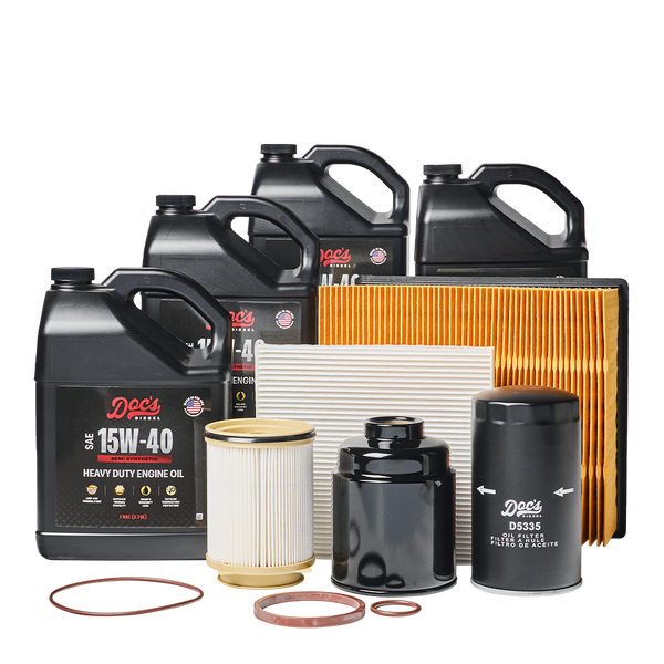 Doc's Diesel RAM 6.7L Cummins 15W-40 SEMI Synthetic Oil + Filter Maintenance Kit 2013-2018 brand_Doc's Diesel Gallons 4
