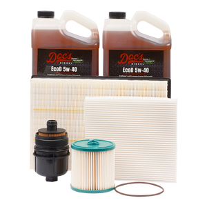 Doc's RAM 1500 3.0L EcoDiesel 5W-40 Full Synthetic EcoDiesel Oil + Filter Maintenance Kit 2014-2019