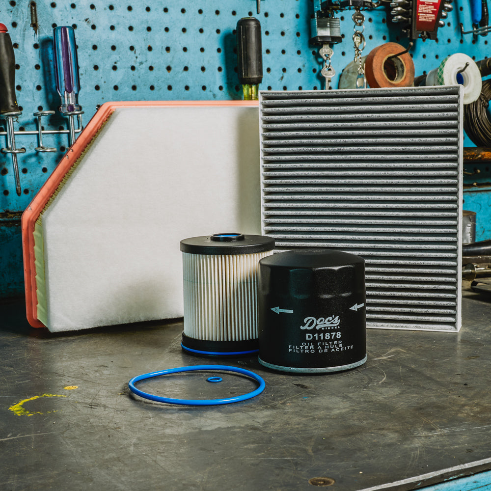 Doc's Diesel Chevrolet/GMC 6.6L Duramax Filter Maintenance Kit 2020-2025 Lifestyle