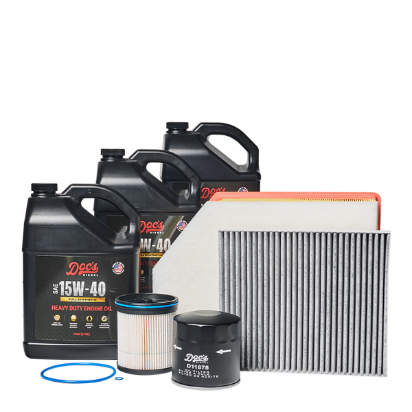 Doc's Diesel Chevrolet/GMC 6.6L Duramax 15W-40 Full Synthetic Oil + Filter Maintenance Kit 2020-2025 brand_Doc's Diesel