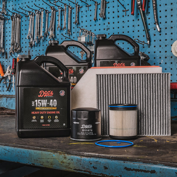 Doc's Diesel Chevrolet/GMC 6.6L Duramax 15W-40 Full Synthetic Oil + Filter Maintenance Kit 2020-2025 brand_Doc's Diesel