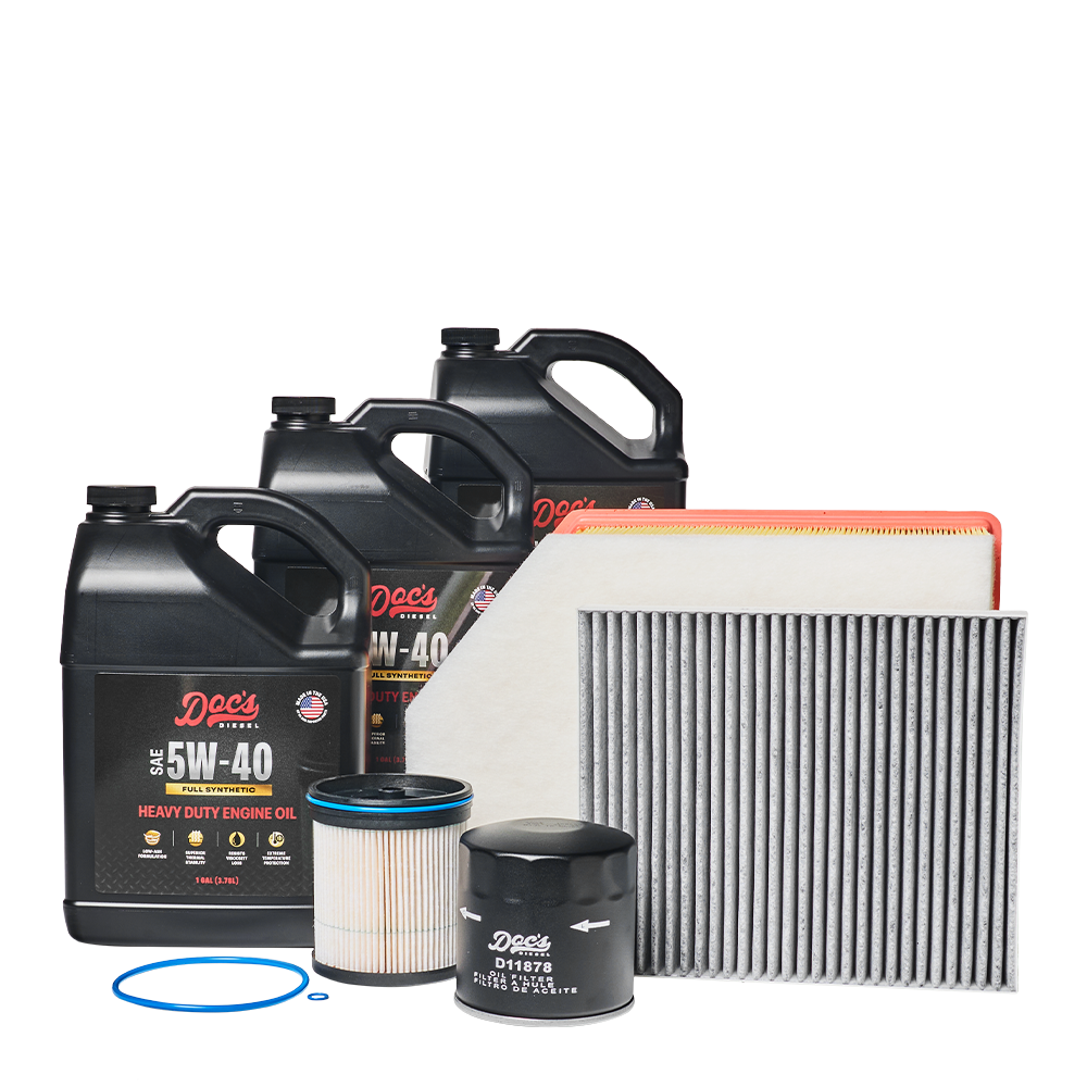 Doc's Diesel Chevrolet/GMC 6.6L Duramax 5W-40 Full Synthetic Oil + Filter Maintenance Kit 2020-2025 brand_Doc's Diesel