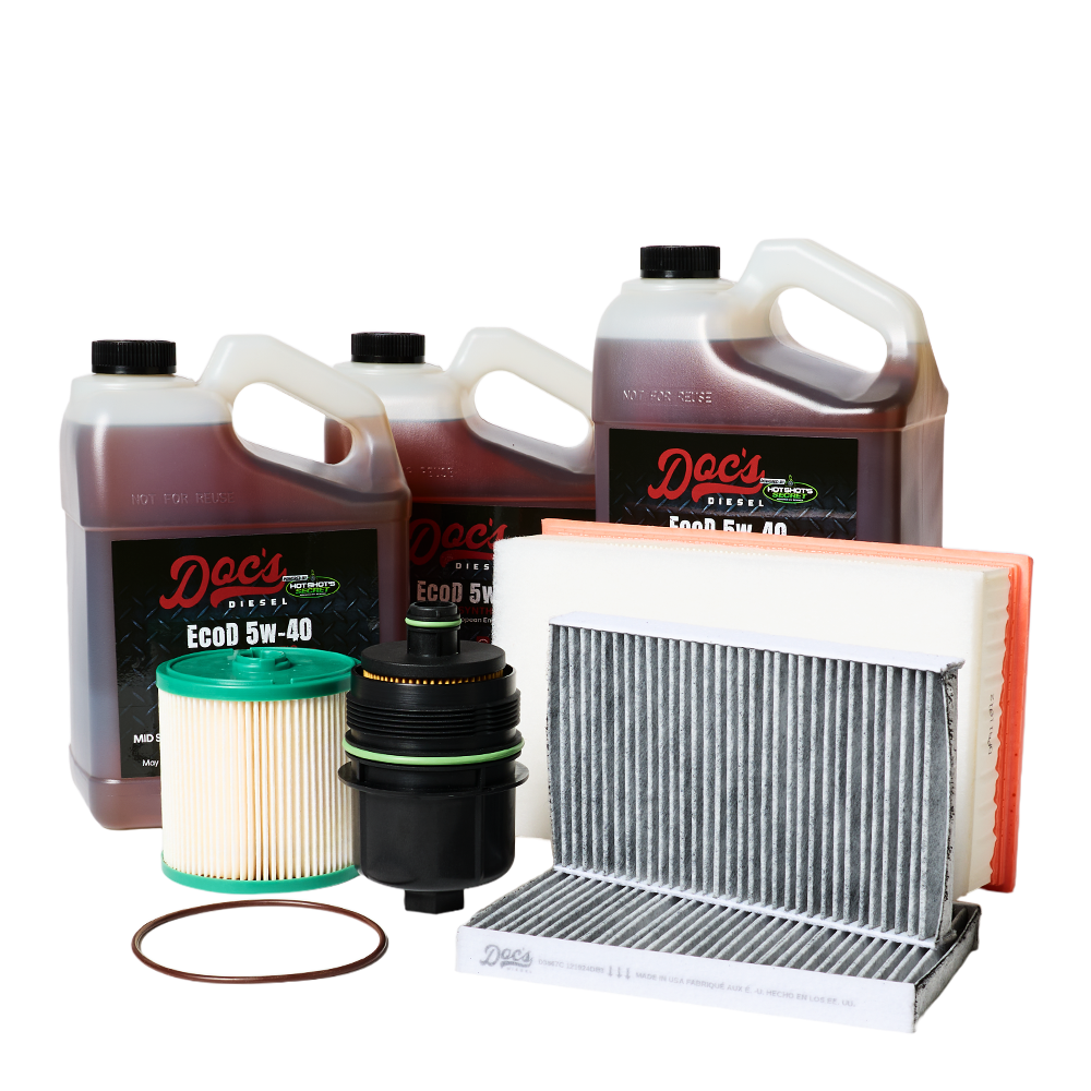 Doc's Jeep 3.0L EcoDiesel 5W-40 Full Synthetic EcoDiesel Oil + Filter Maintenance Kit 2020-2025 3 Gallons