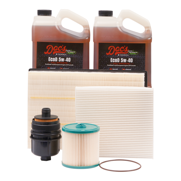 Doc's RAM 1500 3.0L EcoDiesel 5W-40 Full Synthetic EcoDiesel Oil + Filter Maintenance Kit 2020-2025 2 Gallons