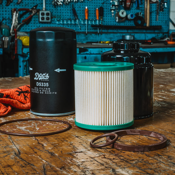 Doc's Diesel Dodge RAM 6.7L Cummins Filter Set 2019-2024 Lifestyle