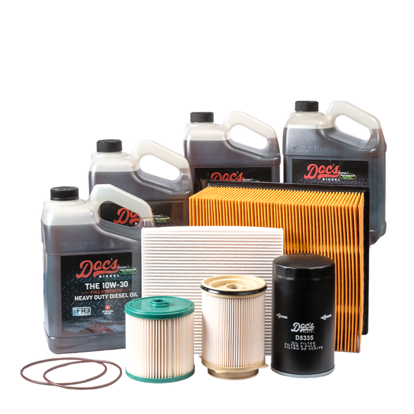 Doc's Diesel RAM 6.7L Cummins 10W-30 Full Synthetic Oil + Filter Maintenance Kit 2019-2024 4 Gallons