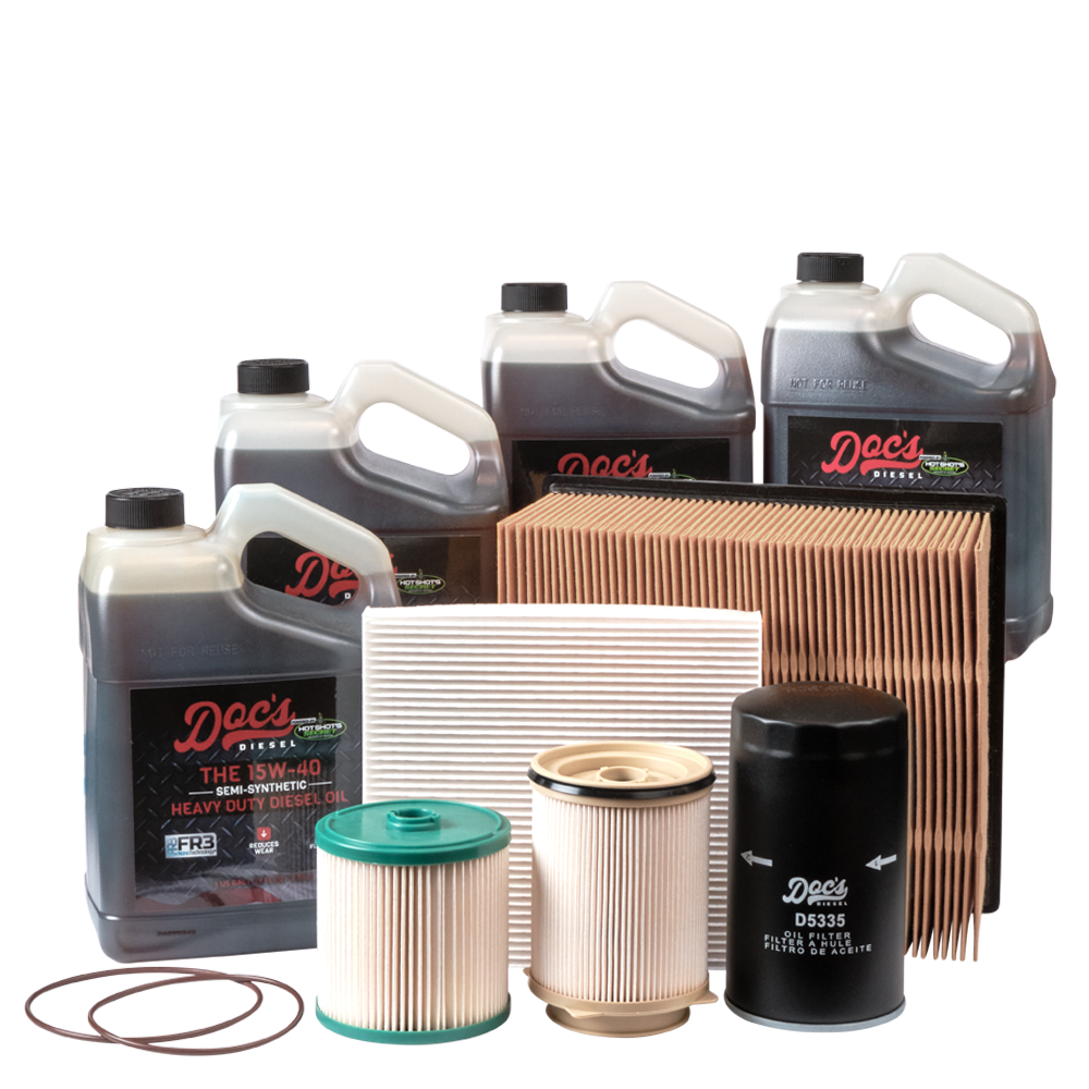 Doc's Diesel RAM 6.7L Cummins 15W-40 SEMI Synthetic Oil + Filter Maintenance Kit 2019-2024 4 Gallons