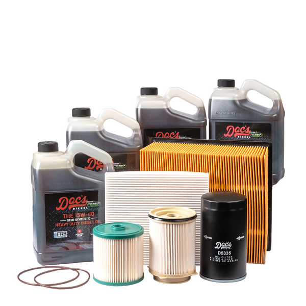 Doc's Diesel RAM 6.7L Cummins 15W-40 SEMI Synthetic Oil + Filter Maintenance Kit 2019-2024 brand_Hot Shot's Gallons 4