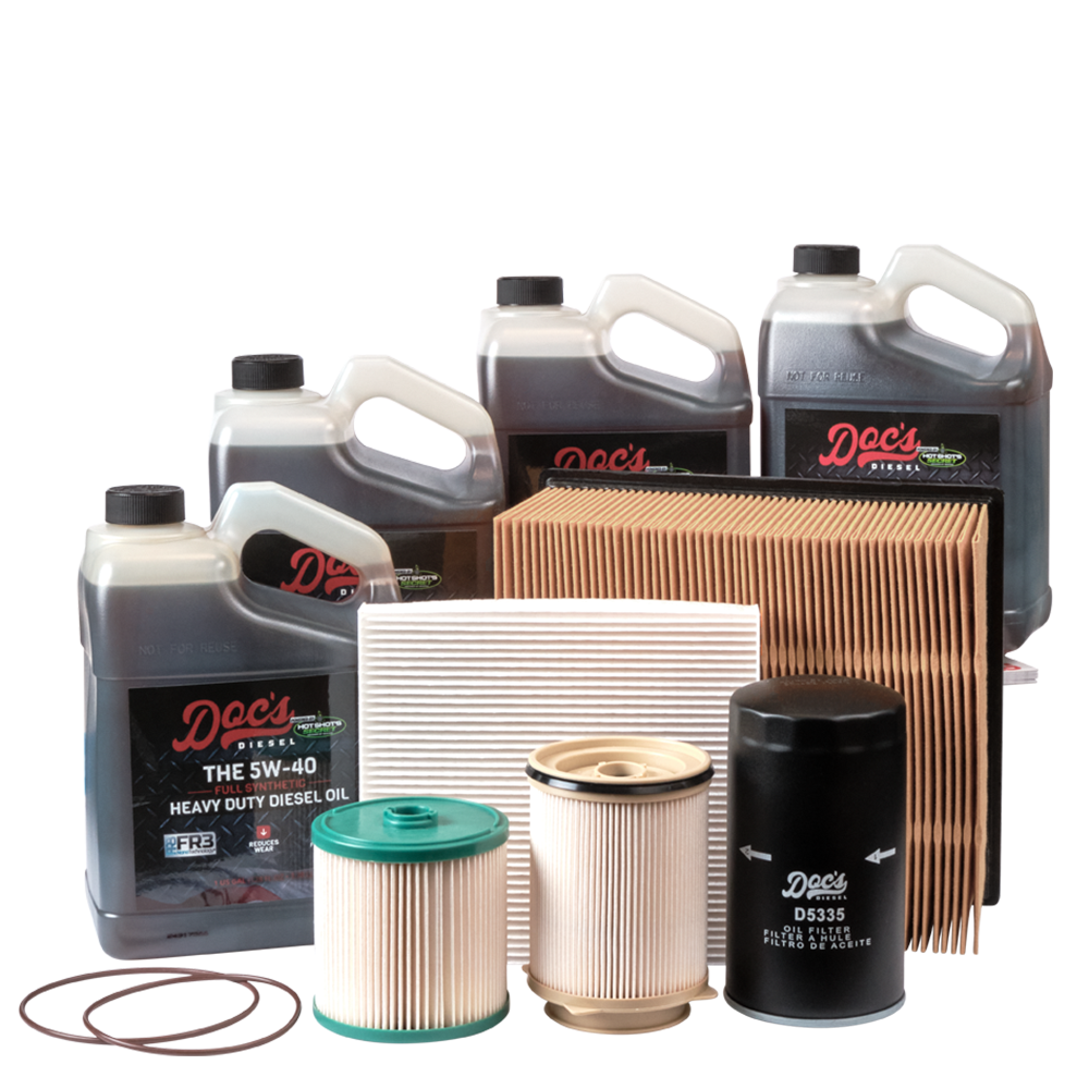 Doc's Diesel RAM 6.7L Cummins 5W-40 Full Synthetic Oil + Filter Maintenance Kit 2019-2024 4 Gallons