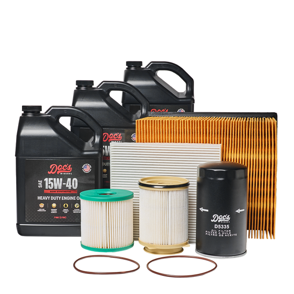 Doc's Diesel RAM 6.7L Cummins 15W-40 SEMI Synthetic Oil + Filter Maintenance Kit 2019-2024 brand_Doc's Diesel Gallons 3