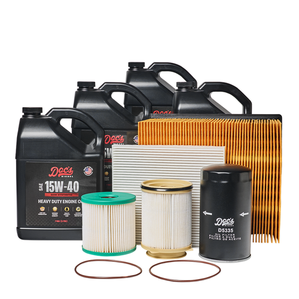 Doc's Diesel RAM 6.7L Cummins 15W-40 SEMI Synthetic Oil + Filter Maintenance Kit 2019-2024 brand_Doc's Diesel Gallons 4