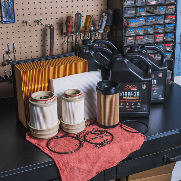 Doc's Diesel RAM 6.7L Cummins 10W-30 Full Synthetic Oil + Filter Maintenance Kit 2025-2026 Lifestyle (Gallons 4)