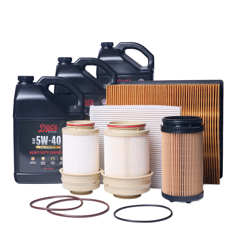 Doc's Diesel RAM 6.7L Cummins 5W-40 Full Synthetic Oil + Filter Maintenance Kit 2025-2026 (Quantity 3)