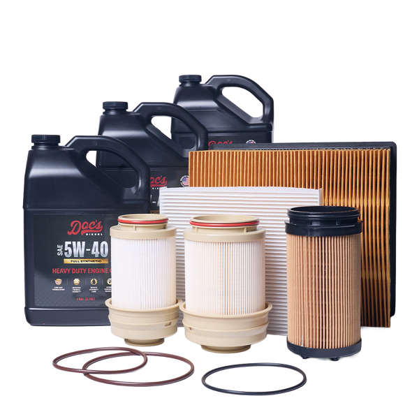 Doc's Diesel RAM 6.7L Cummins 5W-40 Full Synthetic Oil + Filter Maintenance Kit 2025-2026 (Quantity 3)