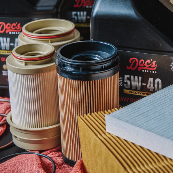 Doc's Diesel RAM 6.7L Cummins 5W-40 Full Synthetic Oil + Filter Maintenance Kit 2025-2026 Lifestyle