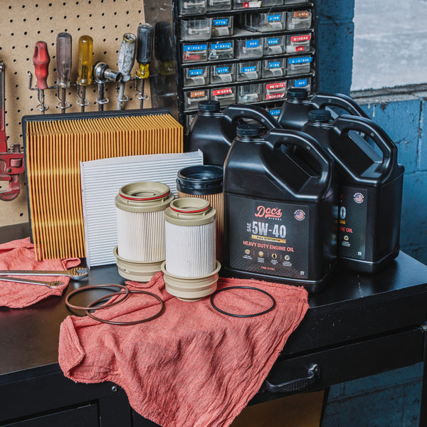 Doc's Diesel RAM 6.7L Cummins 5W-40 Full Synthetic Oil + Filter Maintenance Kit 2025-2026 Lifestyle (Quantity 4)