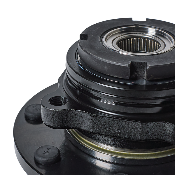 Doc's Diesel Ford 6.0L/7.3L Powerstroke 4WD/DRW without Mounting Bolts Premium E-Coated Front Wheel Hub Assembly 1999-2004