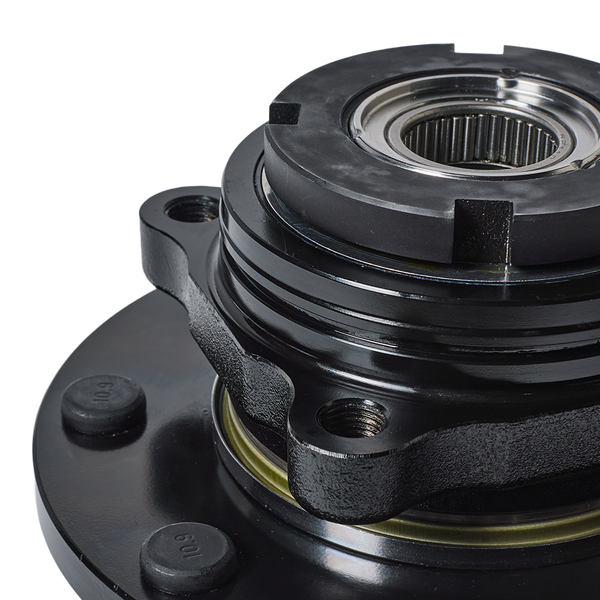Doc's Diesel Ford 6.0L/7.3L Powerstroke 4WD/DRW with Mounting Bolts Premium E-Coated Front Wheel Hub Assembly 1999-2004