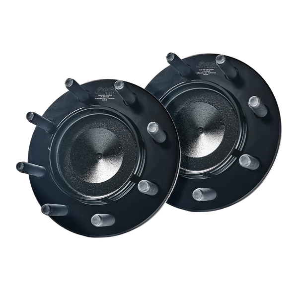 Doc's Diesel Dodge RAM 5.9L Cummins 2WD Premium E-Coated Front Wheel Hub Assemblies Kit 2003-2005