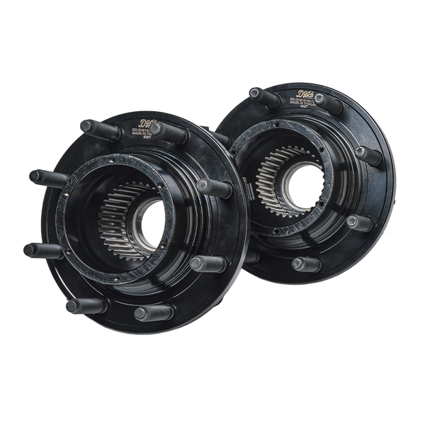 Doc's Diesel Ford 6.7L Powerstroke 4WD Premium E-Coated Front Wheel Hub Assemblies Kit 2011-2016