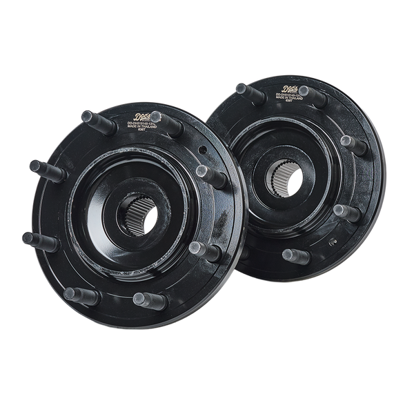 Doc's Diesel Chevrolet/GMC 6.6L Duramax 4WD/SRW Premium E-Coated Front Wheel Hub Assemblies Kit 2020-2024