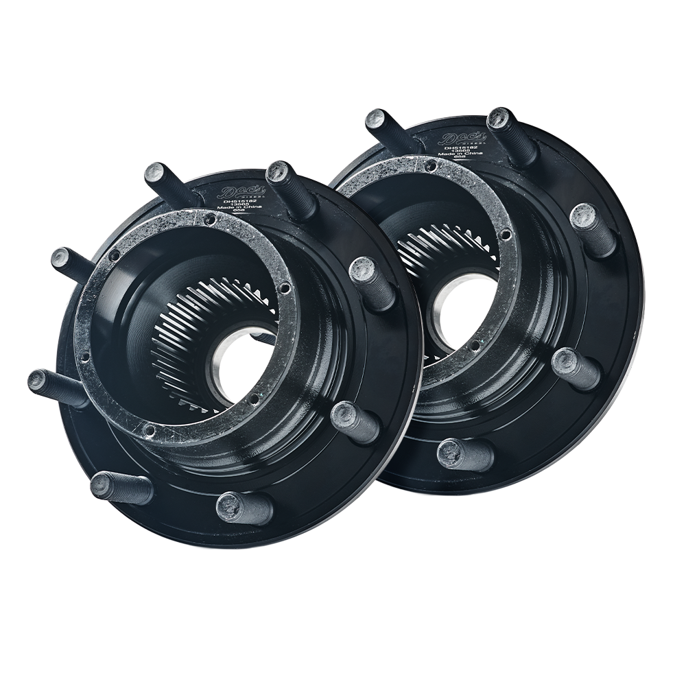 Doc's Diesel Ford 6.7L Powerstroke 4WD/DRW Premium E-Coated Front Wheel Hub Assemblies Kit 2017-2019