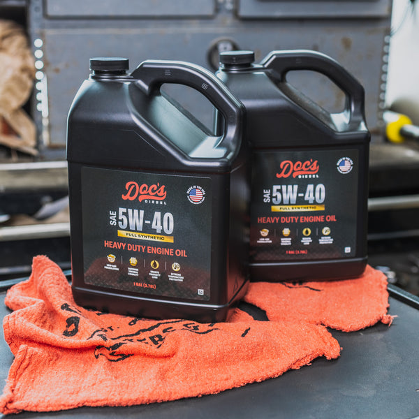 Doc's Diesel 5W-40 Full Synthetic Heavy Duty Diesel Oil brand_Doc's Diesel Gallons 2