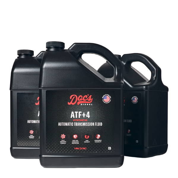 Doc's Diesel The ATF+4 DEXRON III/MERCON V Automatic Transmission Fluid brand_Doc's Diesel (Gallons 3)