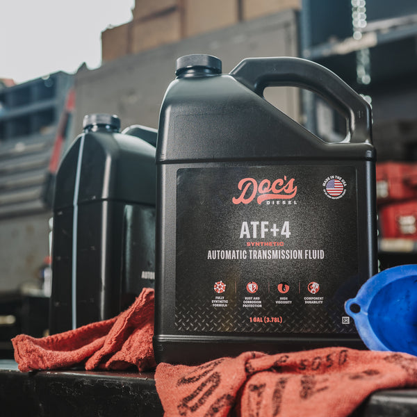 Doc's Diesel The ATF+4 DEXRON III/MERCON V Automatic Transmission Fluid Lifestyle brand_Doc's Diesel